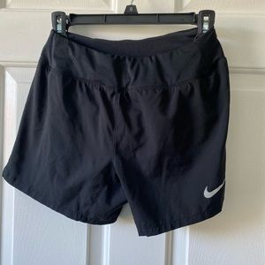Black Nike running shorts. Size XS